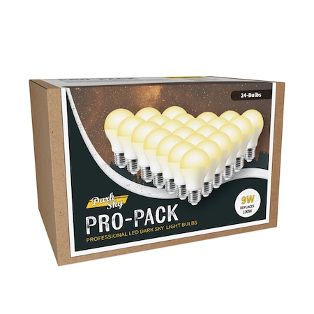 Miracle Led LED Dark Sky Pro-Pack 9W Replaces 60W Lightbulbs, 24PK 801744